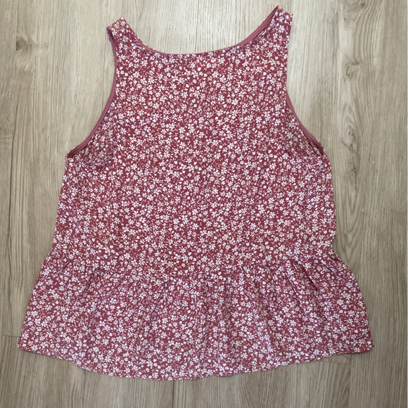 Pink flowy work blouse, size S - Picture 2 of 3